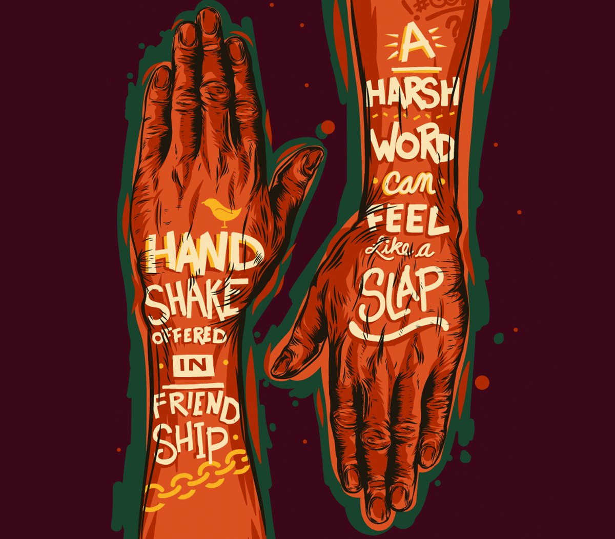 Good time to repost this. We all know the hurt words can cause, but its never a reason for violence. Just imagine if Will Smith had used his speech to point out how hurtful jokes at the expense of someone with a condition are - he actually couldve started an important narrative