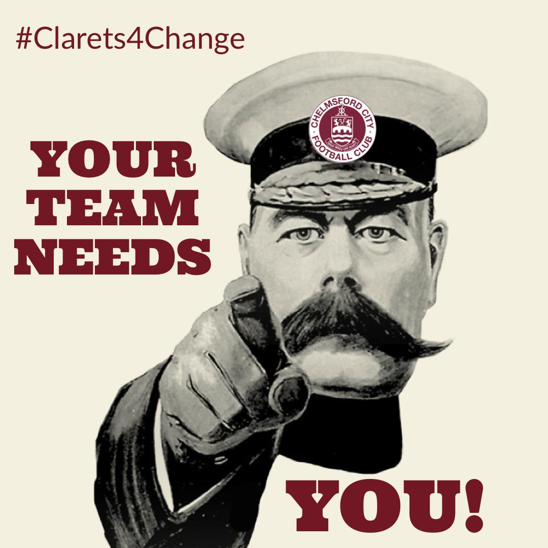 What are you doing on Saturday? The correct answer is that you're going to Hemel to support the team in their hour of need.

Be there to cheer the lads on to three points. Relegation is not an option! 

#Clarets4Change
<a href="/Clarets4Change/">Clarets4Change</a>