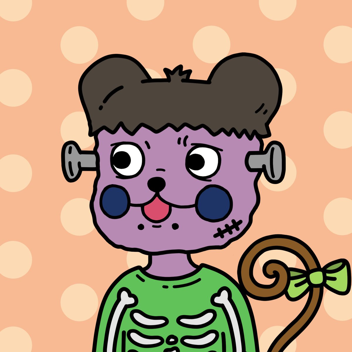 Still spooky bear vibing 🕺 

Roadmap teased on discord 👀discord.gg/bearly

#NFT #NFTCommuntiy #NFTcollection #nftart