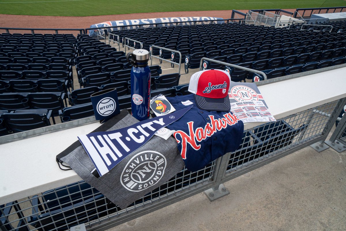 nashvillesounds's tweet photo. 🚨 Giveaway Alert 🚨

Retweet &amp; reply with a photo of you at @FirstHorizonPrk during a Sounds game to receive this fan pack! 

The deadline to enter the giveaway will be tomorrow at 5 p.m. https://t.co/vIBX8JOvN9