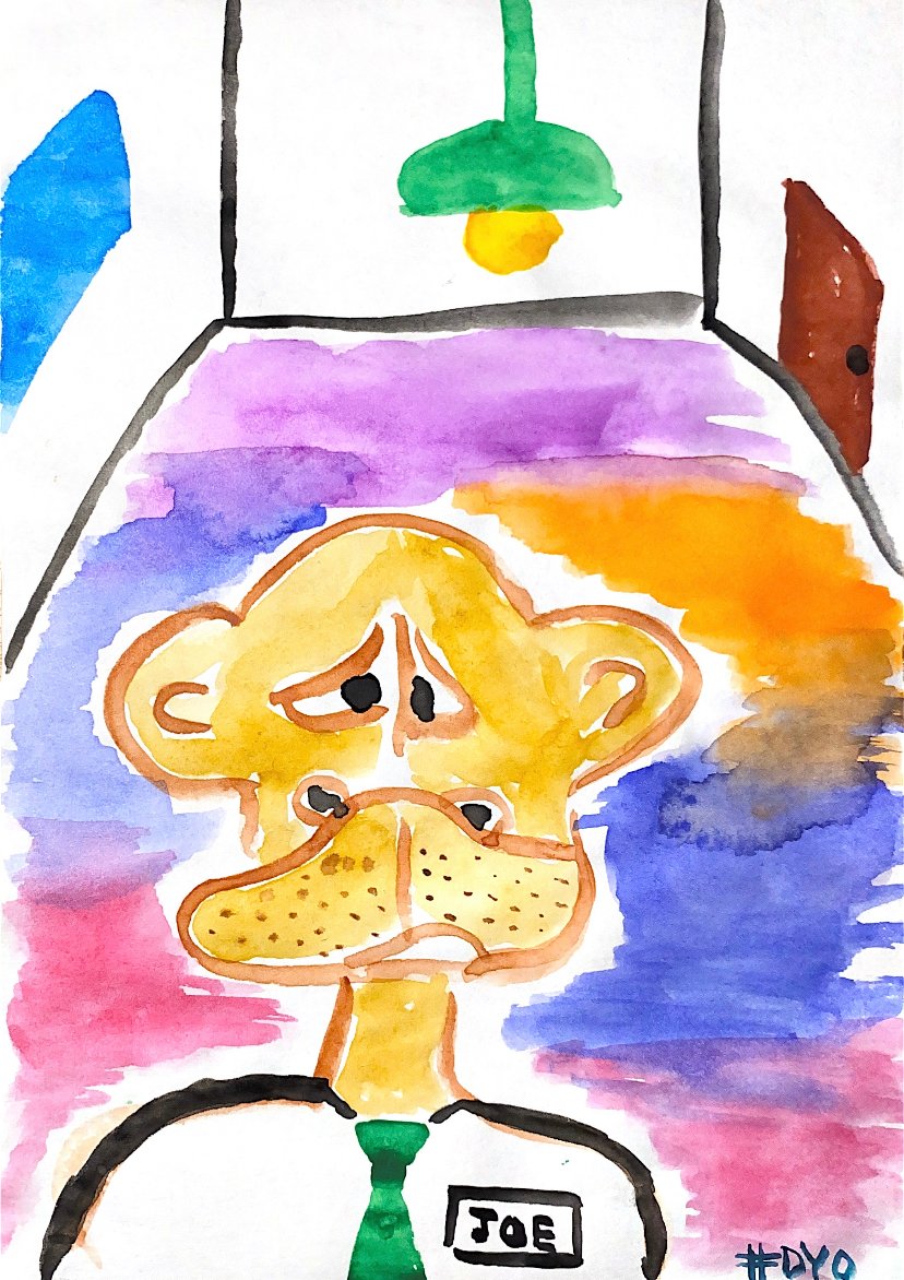 painty_arts's tweet photo. No! God! Please! No!

#office #meme #drawyourown #dyo #aquarelleapes #nft #opensea #nftart #apes #nftcollection #nftlaunch #cryptoart #drawingonpaper #handdrawnnft #uniquenft #oneofakindnft #rarenft

https://t.co/8LAwidrKYB https://t.co/IbNLAKvwO9