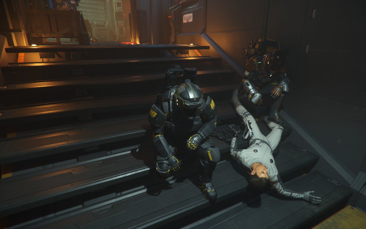 ziltoided's tweet photo. Merci @lordsith85  #Tim2b @l66channelsc  pour ce lundi en direct sur Star Citizen 3.16.1 /missions ECN alerte chronométré  et pouf dans  l'espace en Eva avec un redeemer et récupération de boites dans un bunker à 45000 AUEC et finir blésé dans le coma c'était pas notre lundi..... https://t.co/rQ5kNCong3
