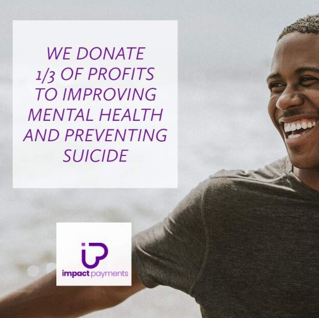 Mental health is at the heart of all that we do. 

This is why we donate 1/3 of business profits to a mental health foundation, which helps people get better and save lives. 

#impact #socialgood #cardmachine #paymentscompany #cardprocessing #mentalhealth #suicideprevention