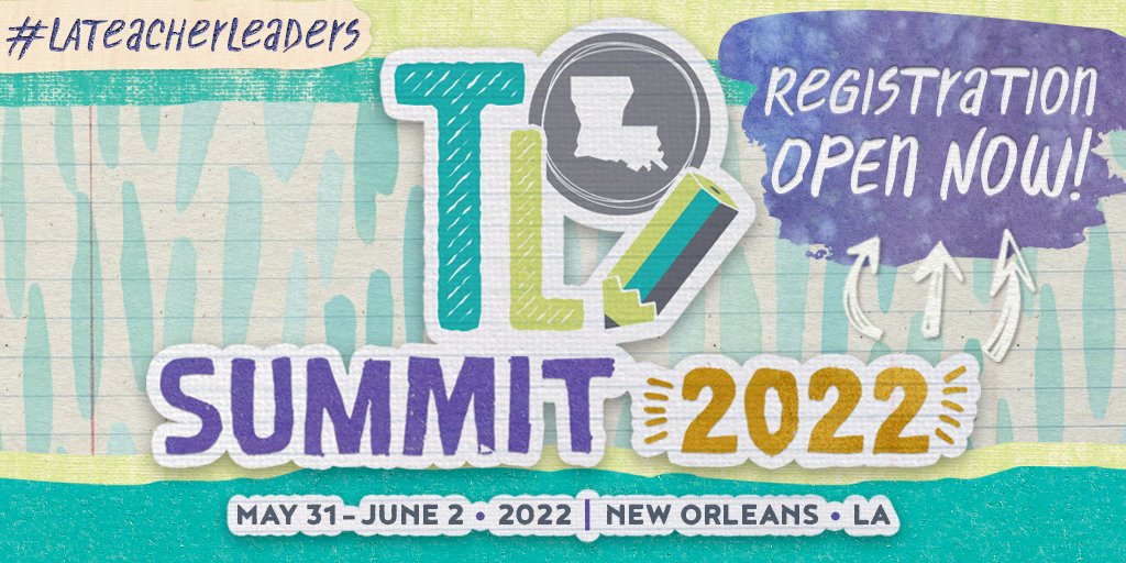 Teachers, we want you! Register soon for the Teacher Leader Summit; you won’t want to miss this year’s event. Tickets are available on a first come, first served basis, so ask your principal about funding. Registration closes on April 15 or at sellout. bit.ly/3stsG7L