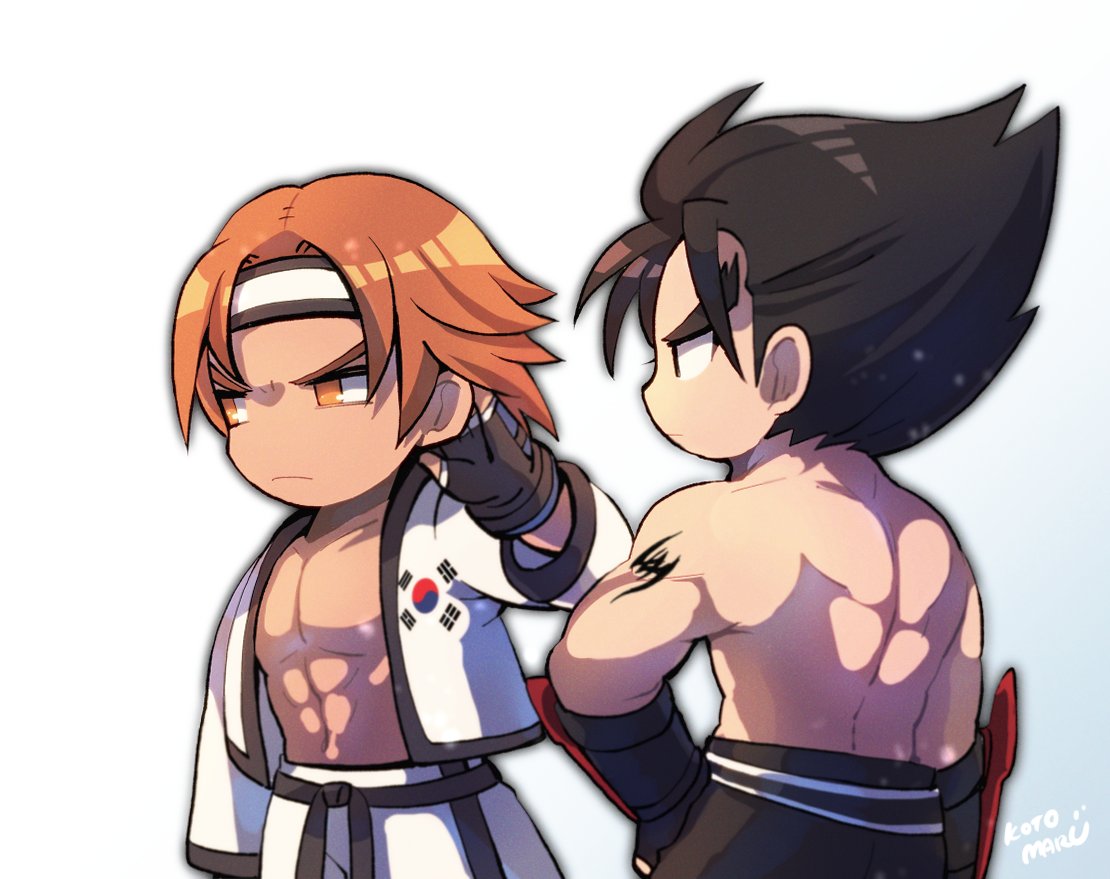 花郎と仁(*'▽')