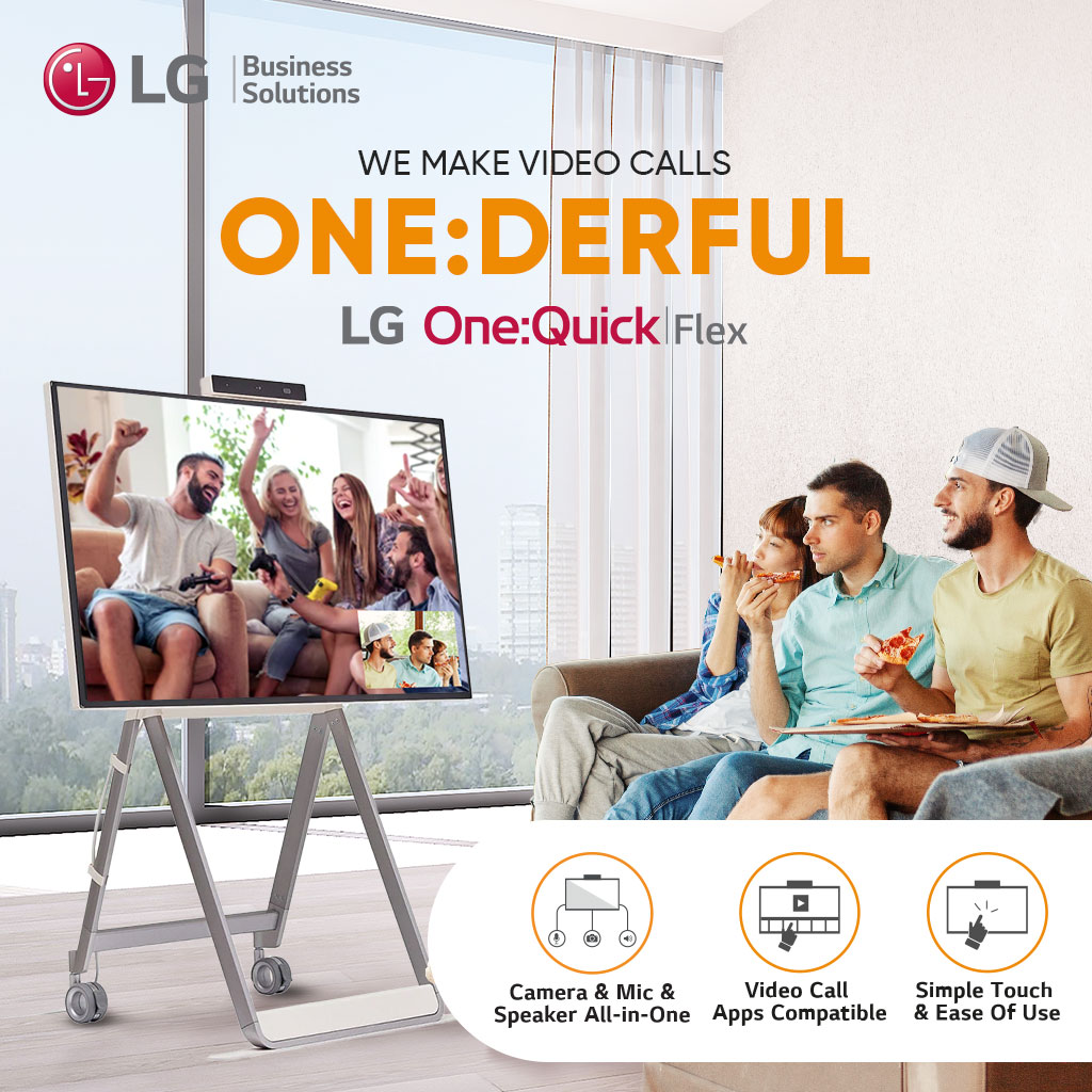 LGIndia's tweet image. Distance cannot keep you apart from your loved ones. Get on a quick video call with your friends &amp;amp; family irrespective of where they are. Communicate clearly &amp;amp; easily with just one display! 
Know more: bit.ly/3yVQvb7 
#LGOneQuickFlex #LGVideoCalls #LGAll-In-One