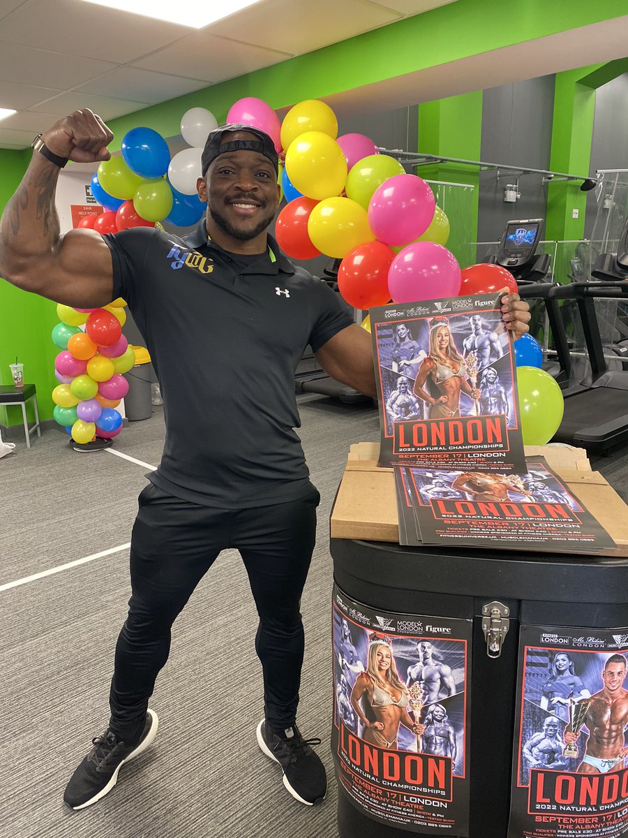 TyOGHD's tweet photo. A shot With Musclemania posters from community day รnergie big shout to Kai Smith for making It Happen! ๐ช
๐ท Alisha Burchett
@musclemania show 17th september ๐
#รฉnergiefitness #musclemania #precisework #dmforprograms #communityday #fitness #msbikini #bodybuilding https://t.co/obcxzOwrEB