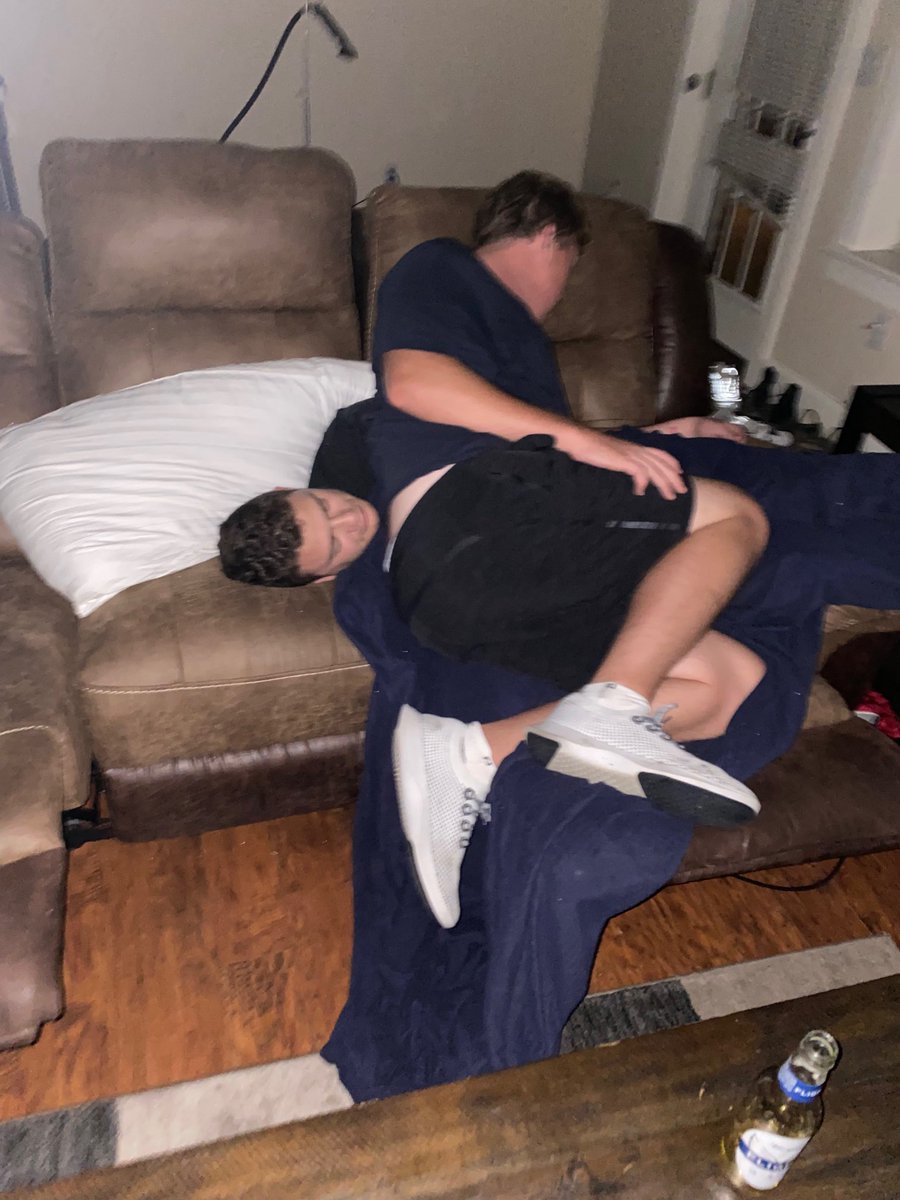 When your sleeping over at your buddies but he forgets to give you a blanket