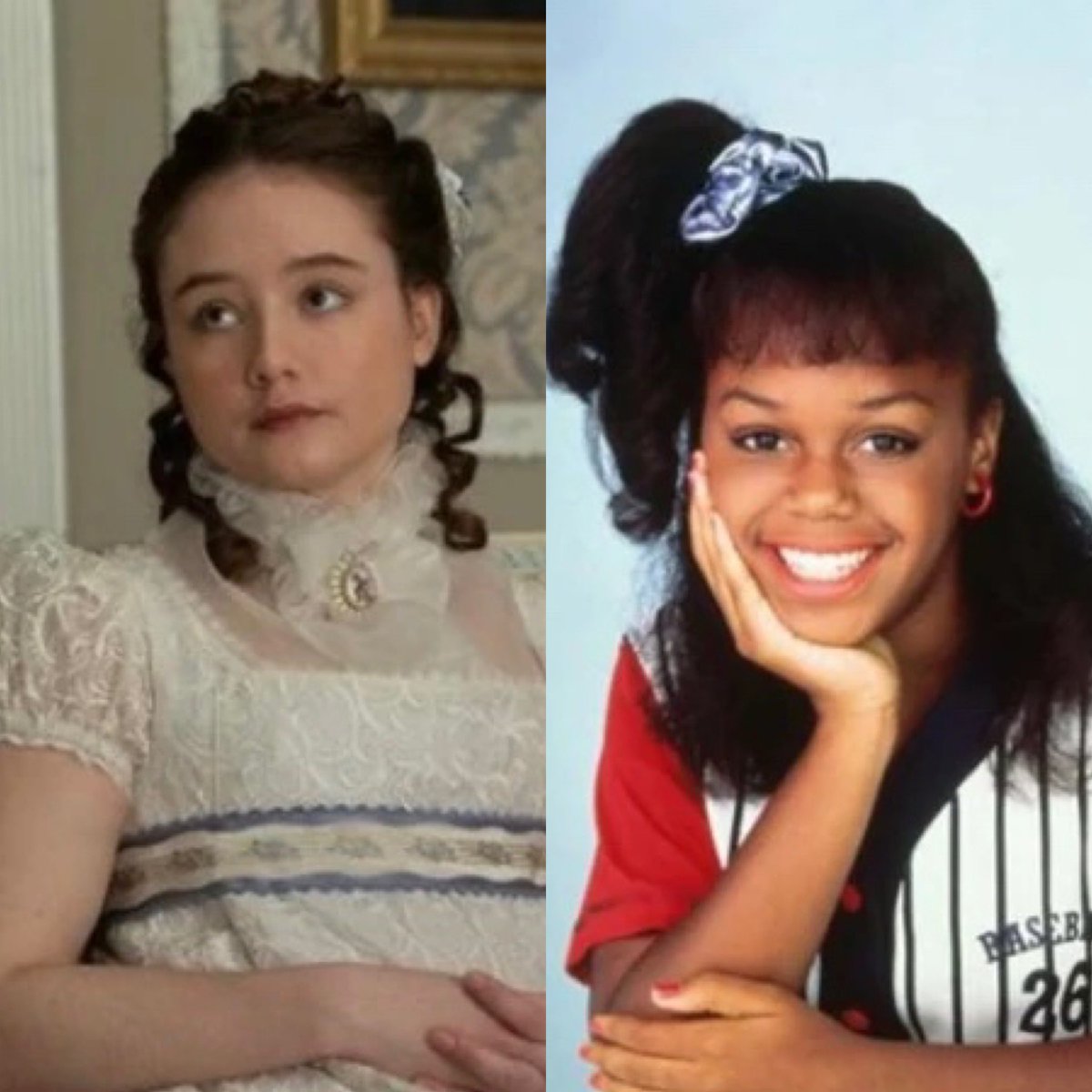 marci_arci's tweet photo. What happened to Francesca Bridgerton? She only appears in the first episode of the season and then goes upstairs like Judy from Family Matters never to be seen again #Bridgerton #questionsthatneedanswers https://t.co/XS952TX5P2