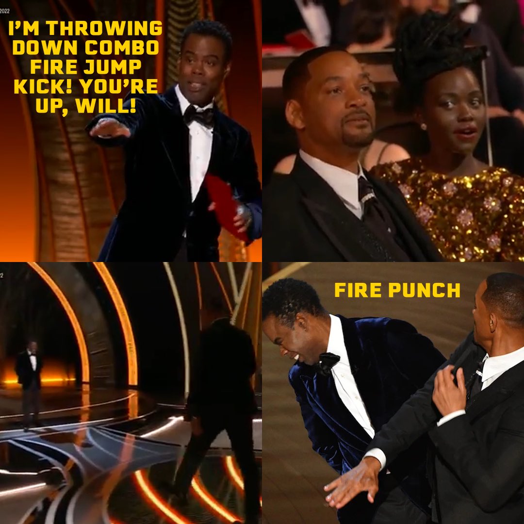 CardKata's tweet photo. Card Kata, the game of Hand to Hand Combat would like to remind you that violence is never the answer! Keep it clean, and keep it on the table! #Oscars #cardgames #ViolenceIsNeverTheAnswer #FirePunch https://t.co/nNDW8K8vgz