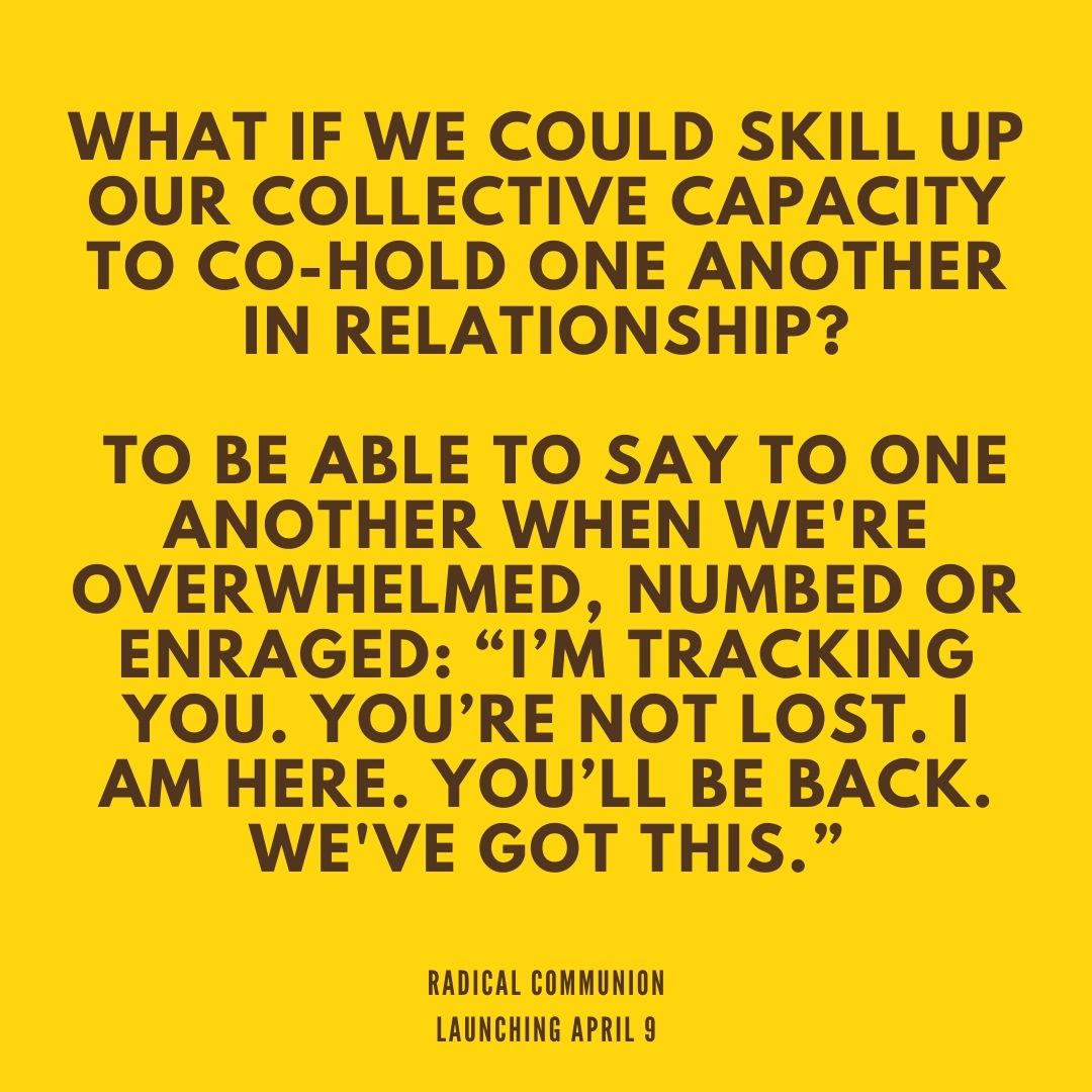 Skill up with us. courageofcare.org/radical-commun…