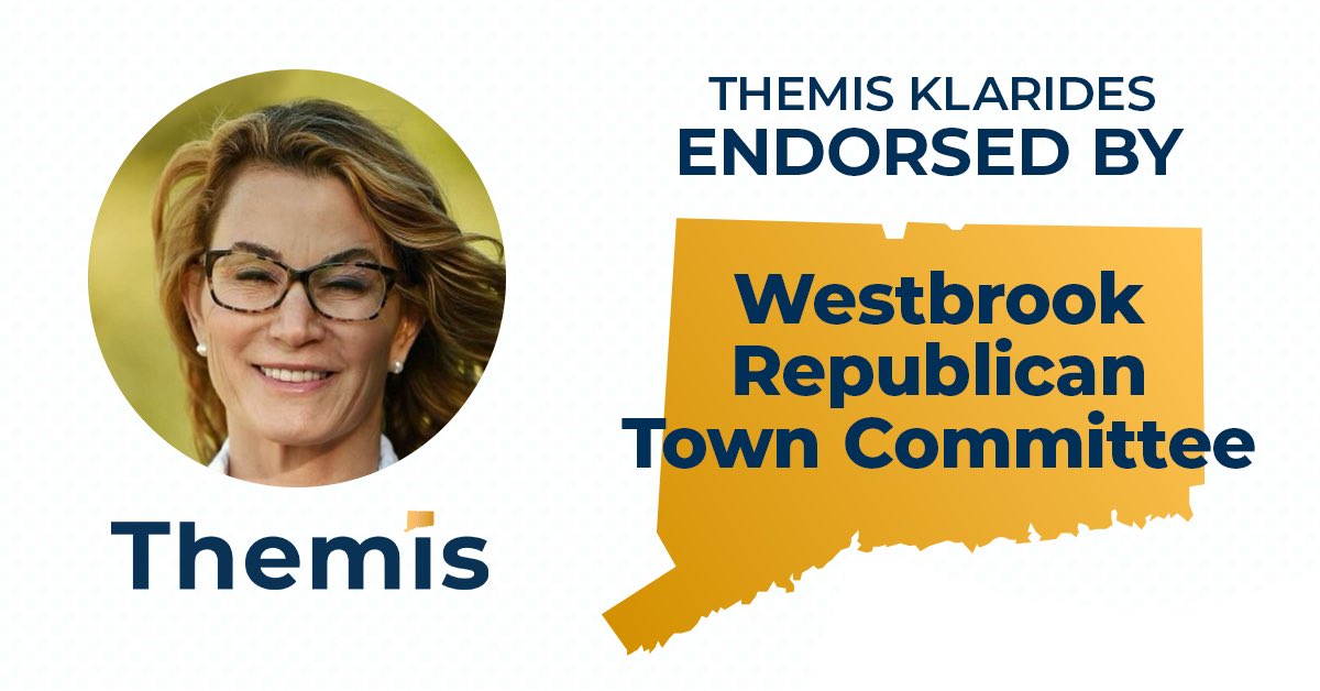 RepTKlarides's tweet photo. Thank you to the Westbrook Republican Town Committee for your endorsement.

Our campaign to retire Richard Blumenthal continues to gain momentum. Together, we can bring new leadership to Washington. #BeatBlumenthal https://t.co/oPnVCHH2Sw