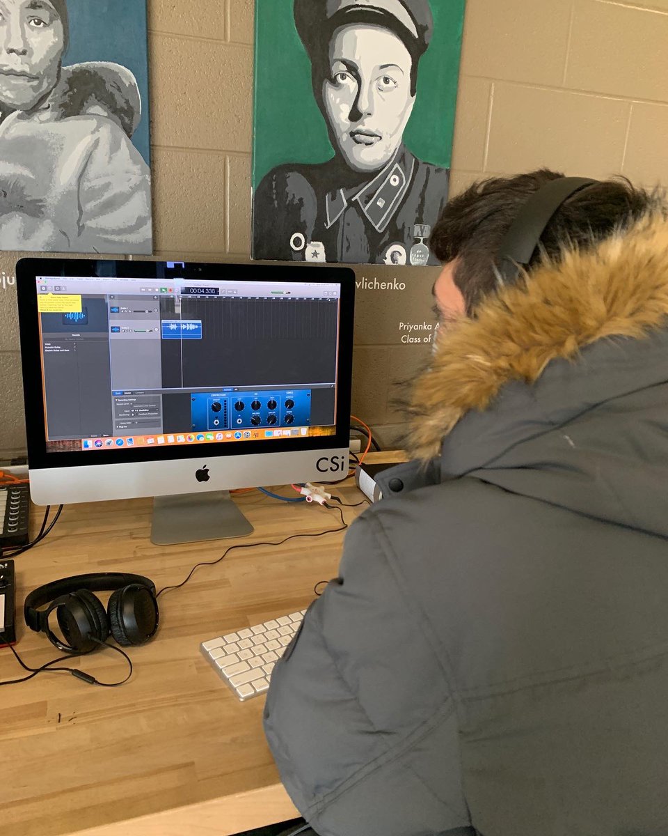 Ss in NBE3C are using their voices to create podcasts about their learning, opinions and connections to short graphic stories from The Place: 150 Years Retold.