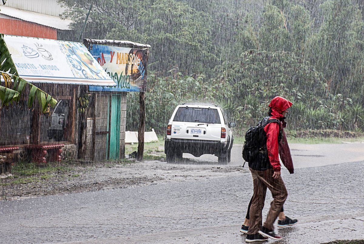 Costa Rica in May 2016. It's raining and it's not Scotland. A tropical downpour in Monteverde - you get one months worth of Scottish rain in one hour here.  #travel #traveltribe #travelphotography #nikonphotography <a href="/ThePhotoHour/">#ThePhotoHour</a> <a href="/StormHour/">#StormHour</a>
