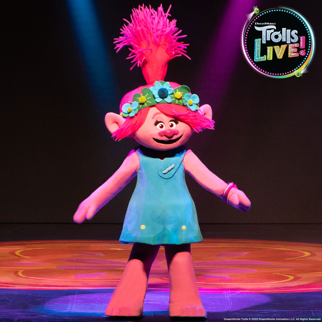Poppy's having a great day at Trolls LIVE! trollslive.com/tickets <a href="/Trolls/">DreamWorks Trolls</a>