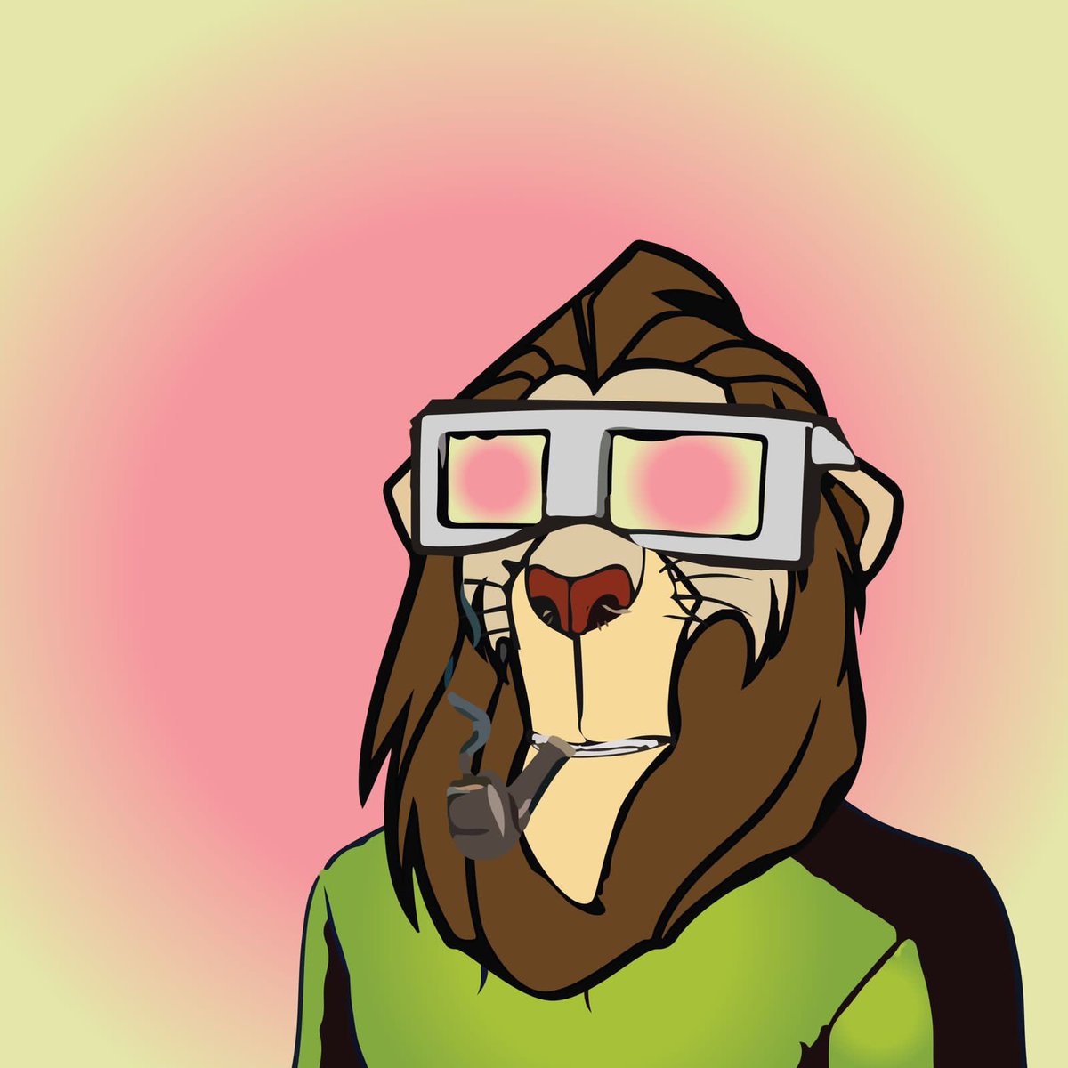 roarstormnft's tweet photo. Tipsy doesn’t care about people, their opinion, and whatever happens in life. 
He just lives the moment!

#NFTs #nftartgallery #nftcommunity https://t.co/pfUetQSomi