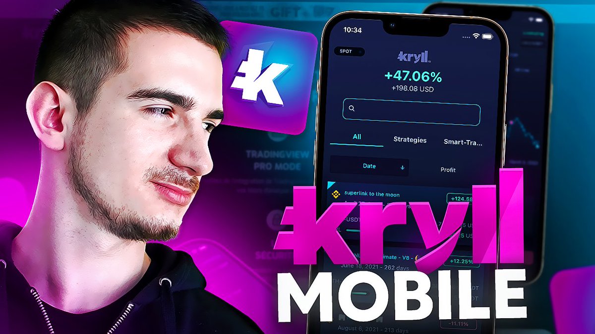 Je vous présente la nouvelle app 📱 de <a href="/kryll_fr/">Kryll³ France 🇫🇷</a> pour pouvoir controler vos trades à la perfection 

👉 youtu.be/MFxyyVjqogE
