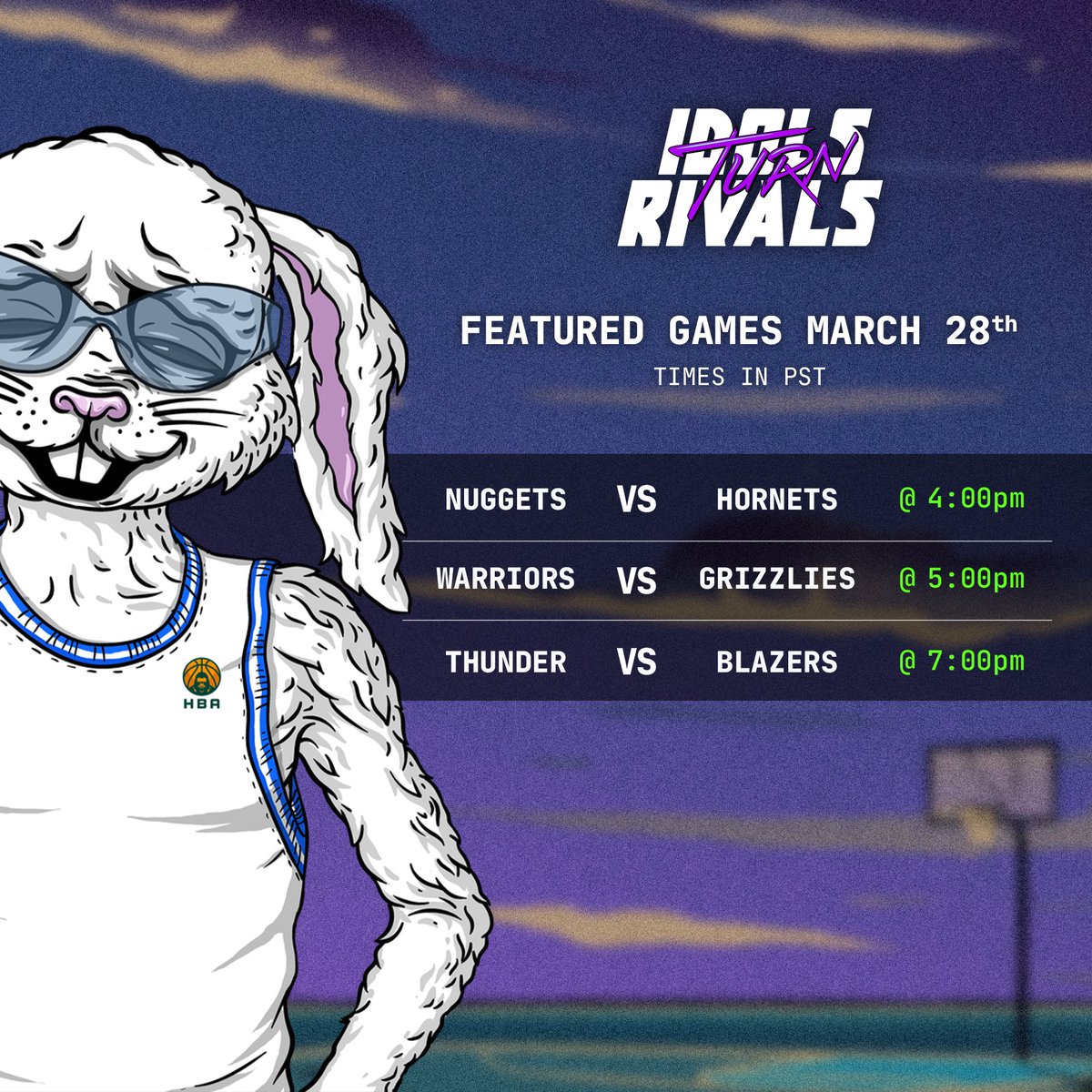 sibersports's tweet photo. Happy Monday Habbits!! 🐰

Looking to be a good one here 🔥

Picks are locking at 3:00PM PST. 🔒 LFG!

https://t.co/sFcBs0feND https://t.co/dCm7NOVa12