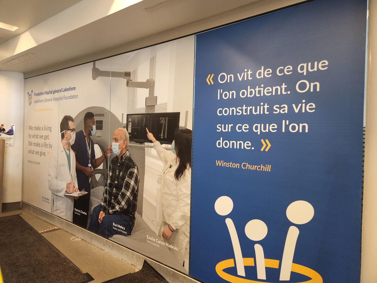 The Foundation windows were refreshed last week, and we can't get enough!😍 --- Les fenêtres de la Fondation ont été rafraichies la semaine dernière et on adore! 😍 

#foundation #hospitalfoundation #newlook #westisland #community #healthcare