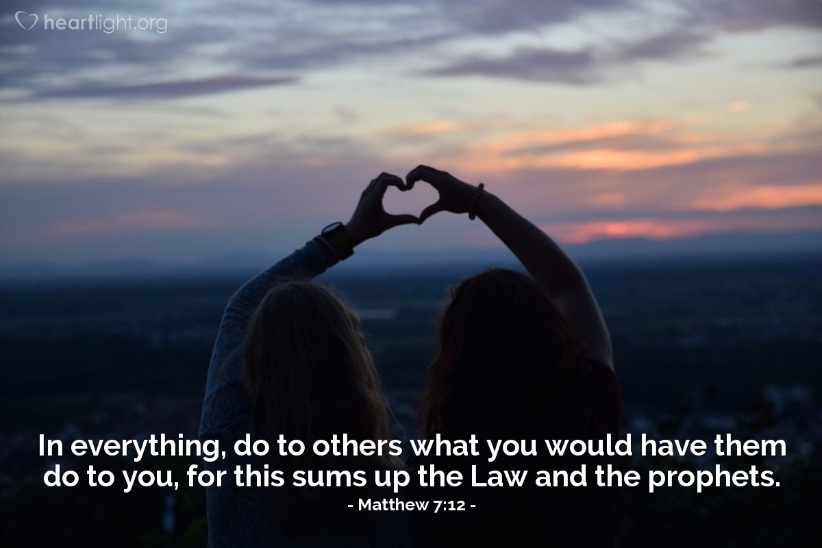 GodsChildMonica's tweet photo. @JoelOsteen Matthew 7:12 NLT “Do to others whatever you would like them to do to you." This is the essence of all that is taught in the law and the prophets.
📖♥️🙌🕊️ https://t.co/DBEfoCPNL1