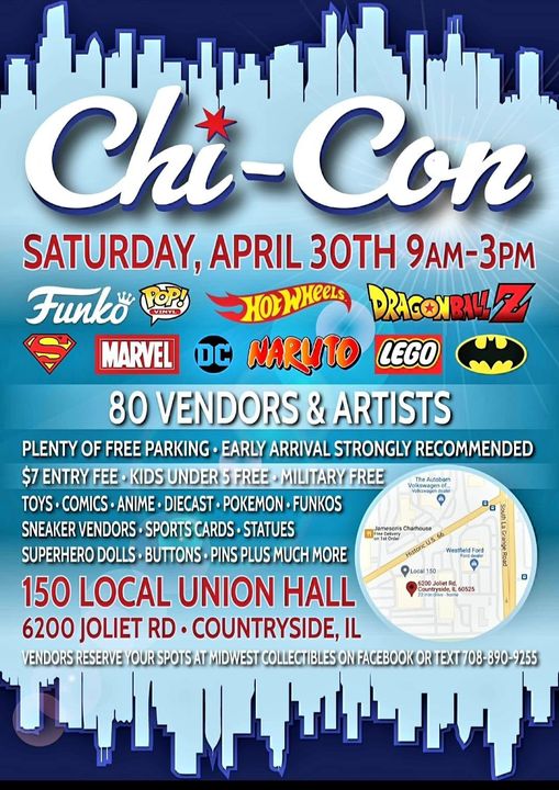 trevoramueller's tweet photo. My next convention appearance will be a local event, one day only. I love supporting local shows, and this one should be a fun event for the whole family!
Hope to see you there!
#comics #indeicomics #conlife #writerslife #chicagocomics https://t.co/GyLOZ4GOiz