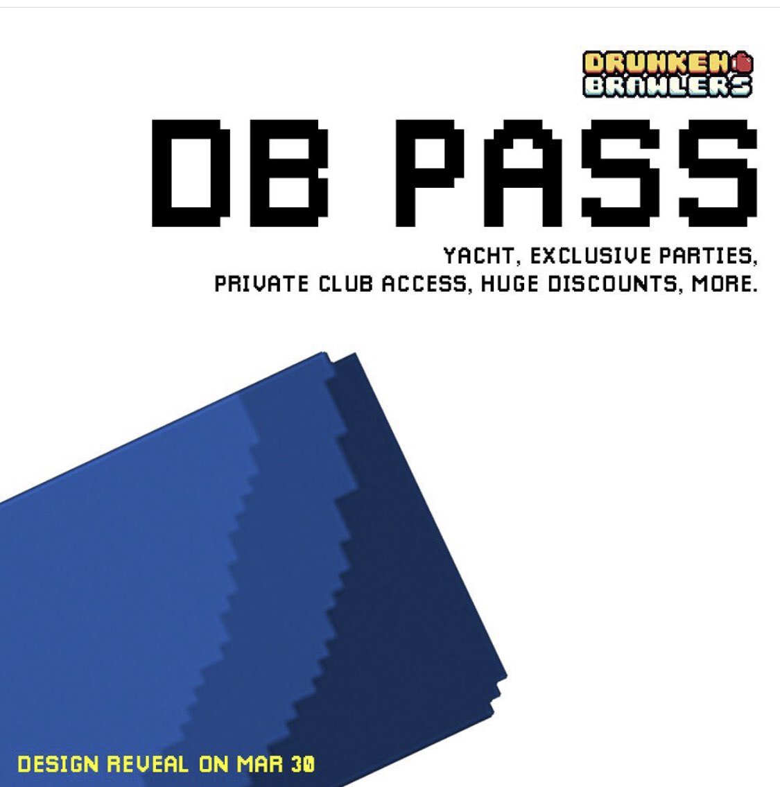 drunkenbrawlers's tweet photo. Introducing our seasonal DB Pass: access to private yacht parties, club parties, private club access, discounts at exclusive restaurants, and more. With [Season 1] being focused on Hong Kong, before later on expanding internationally. Airdropped to all Drunken Brawlers holders. https://t.co/SieWMJEhAL