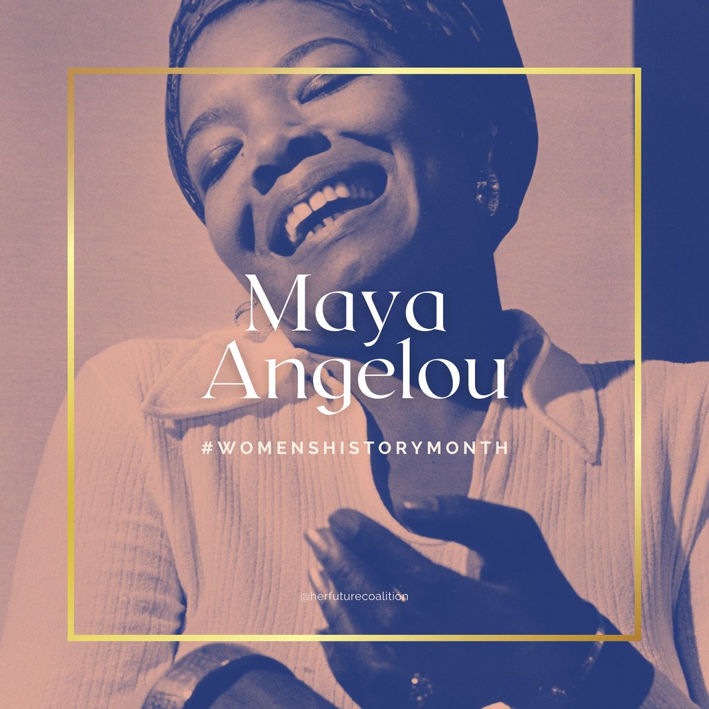 herfutureco's tweet photo. (1/4) Maya Angelou was an American author, actress, screenwriter, dancer, poet, and civil rights activist best known for her memoir, I Know Why the Caged Bird Sings, making literary history as the first nonfiction bestseller by an African American woman. https://t.co/L7LS2Z1aC5