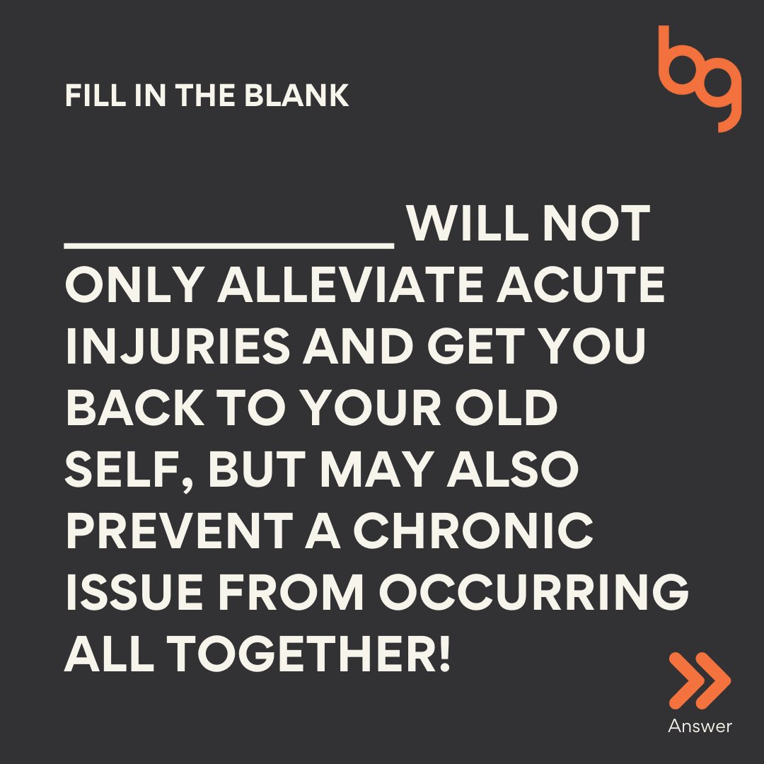 Body Gears Physical Therapy tweet media