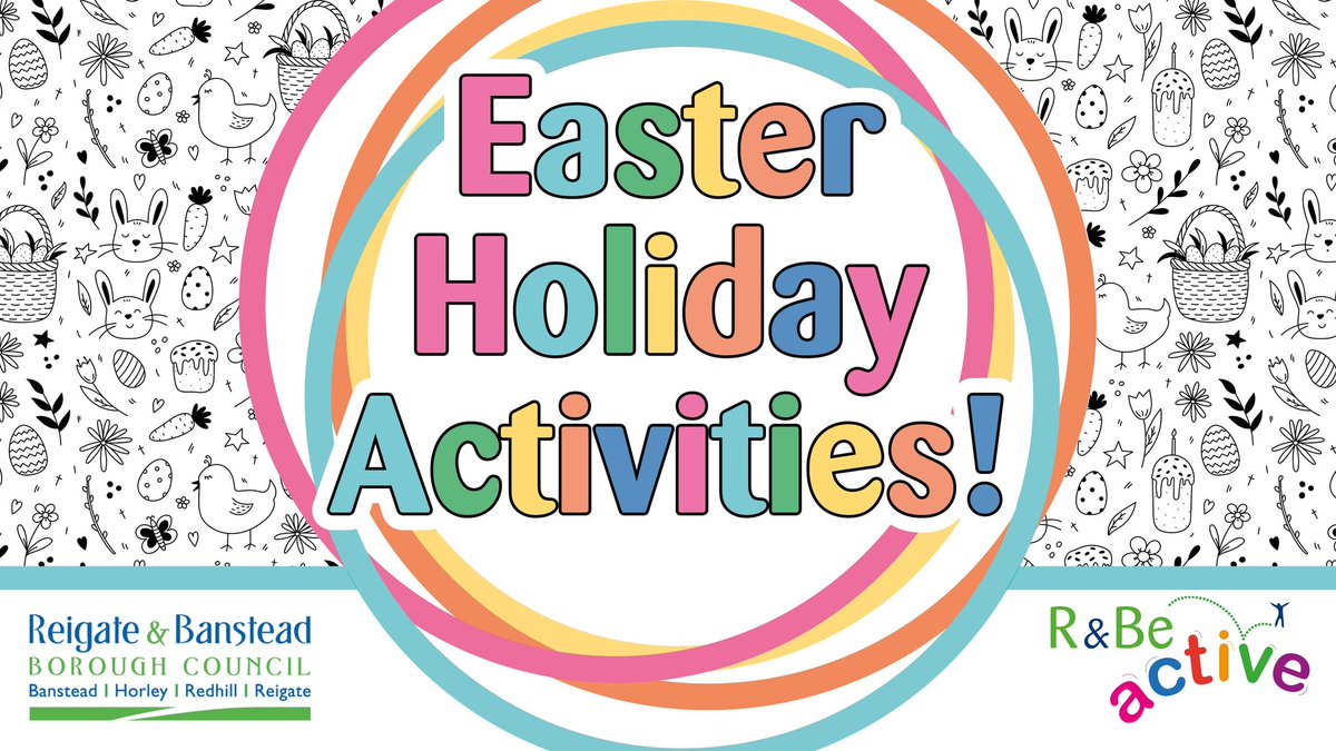 reigatebanstead's tweet photo. β½ π€Έπ»ββοΈ πΎ Our R&Be Active school holiday activity programme is now available and sessions are filling up fast! Which will your children choose to take part in? View the full timetable hereβ‘οΈ https://t.co/w3Rj2fhPoo
#myRBBC #R&BeActive https://t.co/kvwqMKm9La
