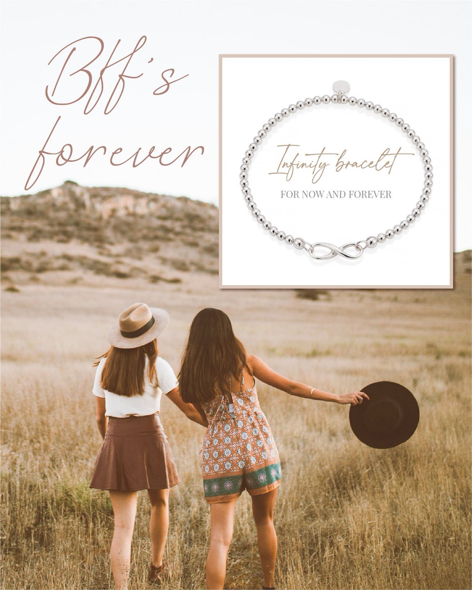 Inscripture_ltd's tweet photo. F O R E V E R
โ Commemorate the friendship between you and your best friend. The Infinity bracelet is a symbol of the unbreakable bond and a forever promise to always be there for each other.โ
โ
๐๏ธ https://t.co/NVlYibKfgMโ
#infinitybracelet #bestfriendjewellery #bff https://t.co/BFGCQbS6kp