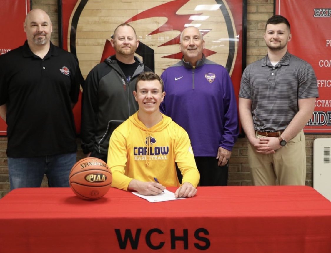 BoysWchs's tweet photo. Congratulations @JacobMason2269 @CarlowMbb @TimKeefer5 https://t.co/d1eCevZ9uW