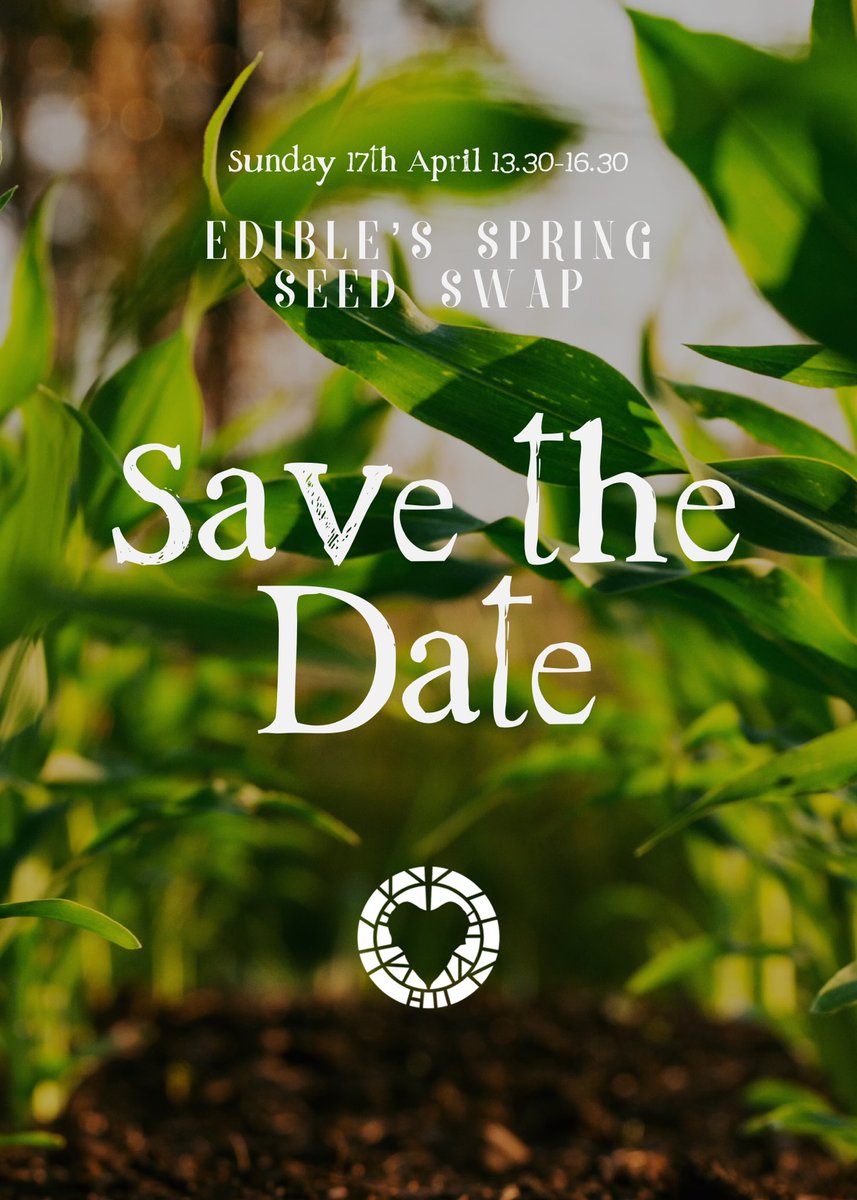 save the date! our next seed swap will be on Sunday 17th April 13.30 - 16.30 🌱