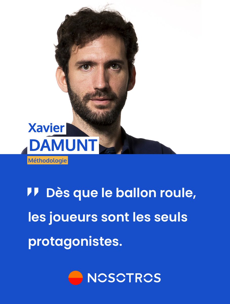 💡"L'entraineur doit planifier l'entraînement et avoir le contrôle de la séance, mais pas du jeu qui émerge au sein des situations d'apprentissage qu'il a conçues"

Xavi Damunt, a propos de l'une des fonctions de l'entraineur 🧠