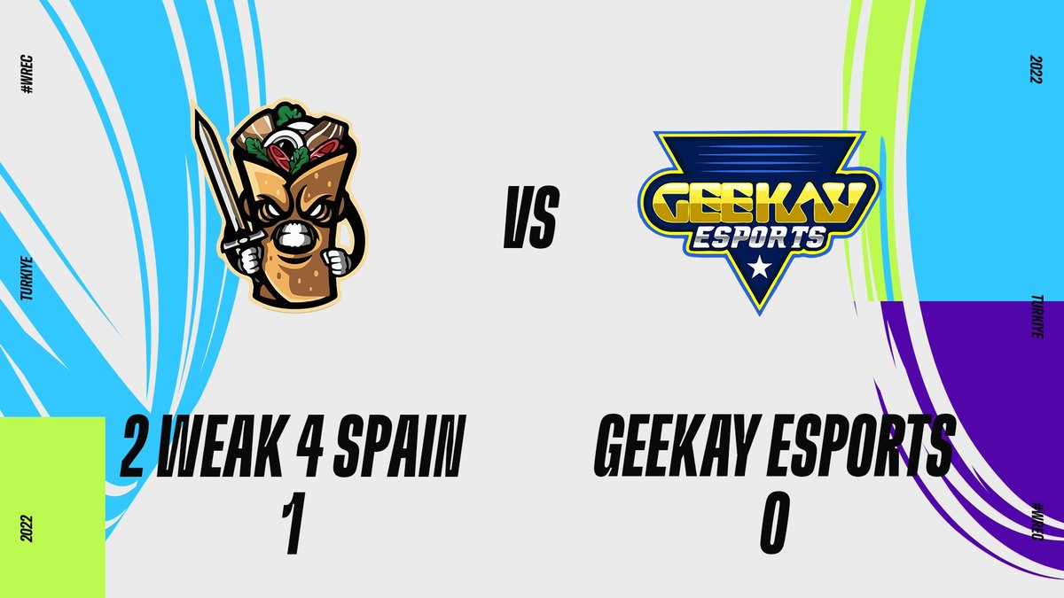 wre_emea's tweet photo. First game of the series goes to @2weak4spain! #WREC https://t.co/z5YHwFHea7
