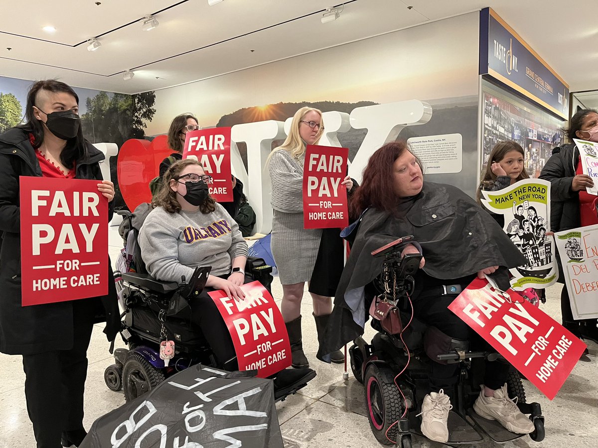 mkink's tweet photo. Renee Christian from Buffalo lays out how Fair Pay For Home Care will help New Yorkers live independently, create jobs, reduce costs &amp; improve health outcomes across the state (unlike a certain subsidy deal in the news right now…)
#InvestInOurNY https://t.co/NVC4ZgzmyK