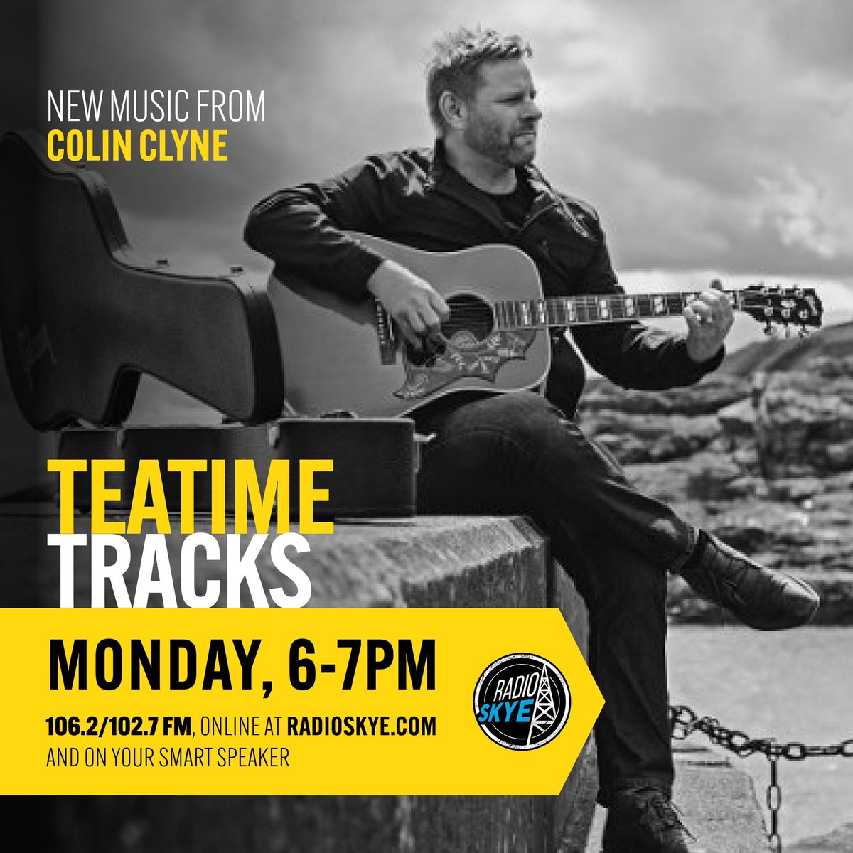 On now! Monday’s #TeatimeTracks with <a href="/djsamhinks/">Sam Hinks</a>. New music, 70s music and <a href="/HectorCormack/">Hector Cormack</a>’s lawn :-)