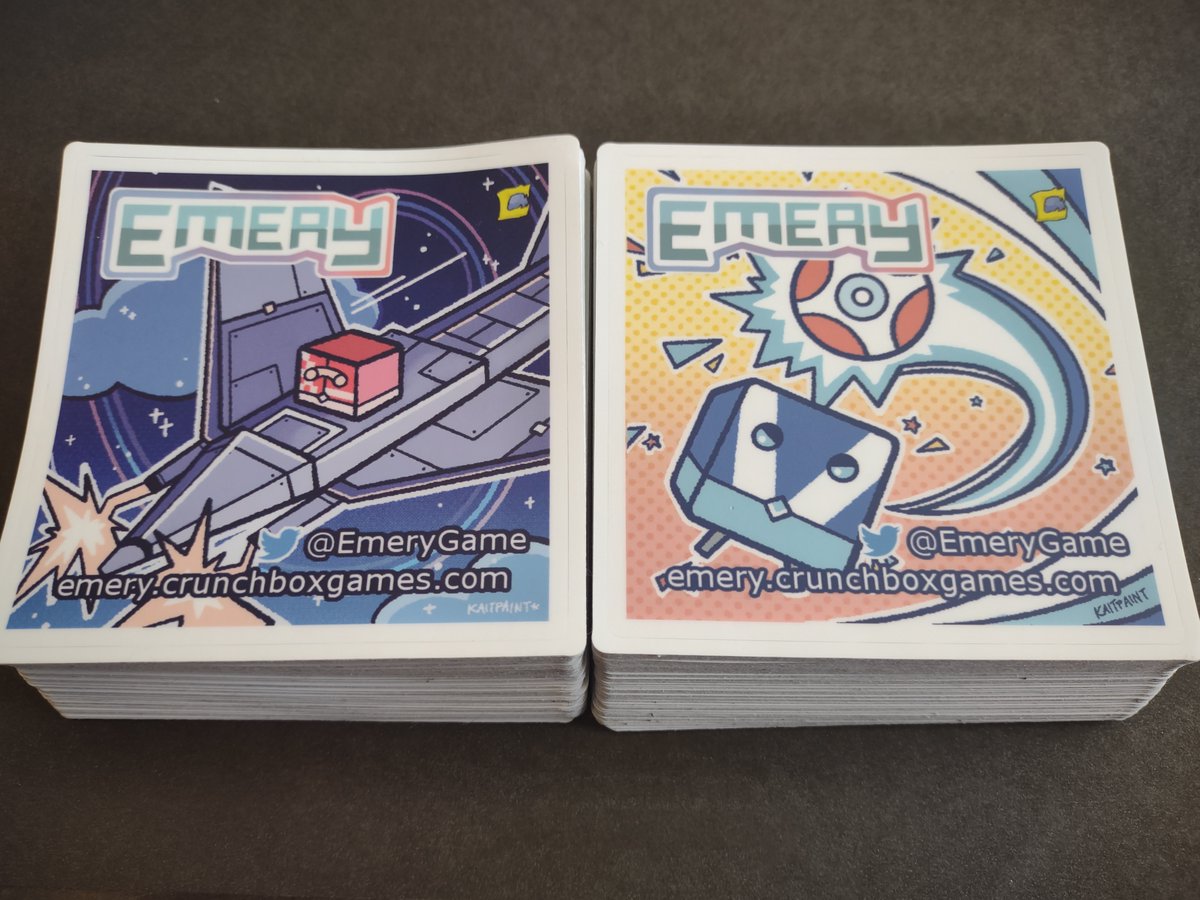 Hi everyone! We just got back from GDC and had an incredible time!

We're jumping right back into convention life this weekend, 4/1-4/3, at <a href="/VGMCon/">VGM CON</a> in Plymouth, MN! Come check out local indie games and get some sweet stickers designed by <a href="/technicolorstar/">kait☕️🫧</a>! Hope to see you there!