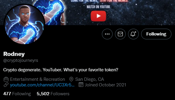 williaaaamp's tweet photo. @Kings_Broadcast @austinahilton @4LTony @cryptojourneyrs @zachhumphries https://t.co/bjCJcyEXeG