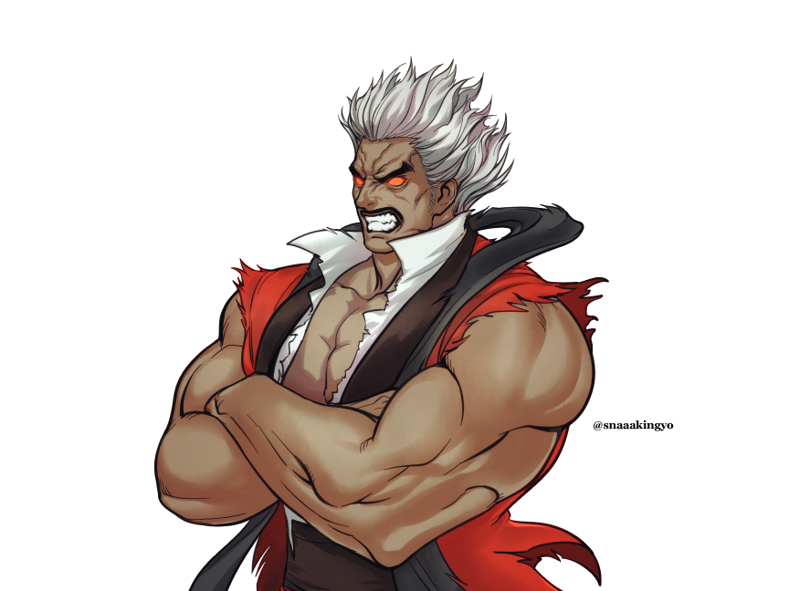 snaaakingyo's tweet photo. CVS2 Rugal (p3殺意波動) https://t.co/lZCgUAE2oA