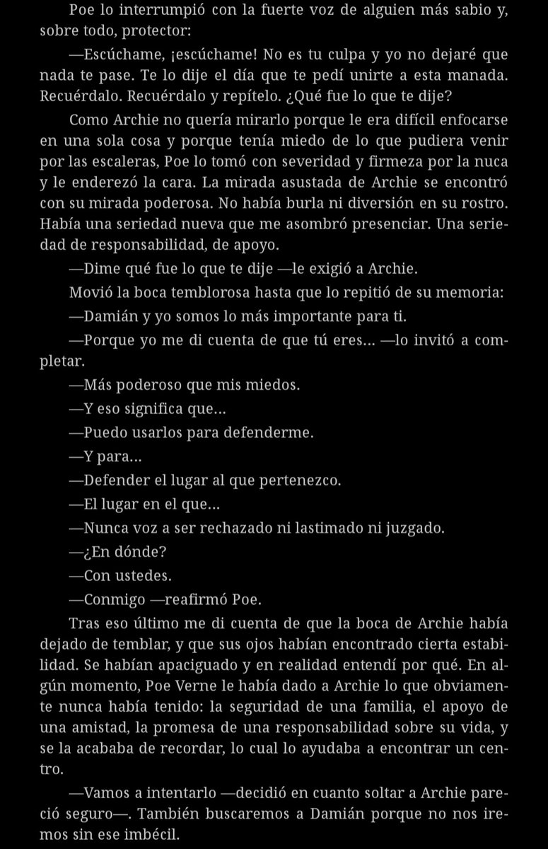 MirezAlex's tweet photo. No no, un momento. Tengo esto de cuando todavía estaba editando y quiero atreverme a decir que es mi parte favorita 🥺 fue genial poder explicar más sobre Archie y su lugar en la manada. Igual deben leer todo para el contexto, pero el pedacito me gusta mucho. Nunca vimos esto... https://t.co/aw71miWdpp
