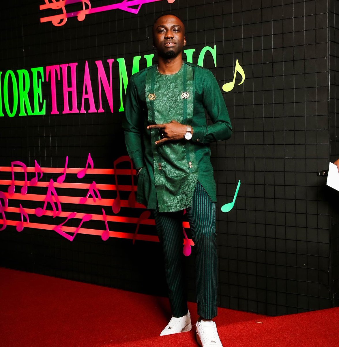 jayfoley2131's tweet photo. Let’s keep it strictly music business. 
@3musicAwards 

Outfit by KwekuOutLuk 
PhotoCreds: stayfocusphotography https://t.co/hgjy7JsLsZ