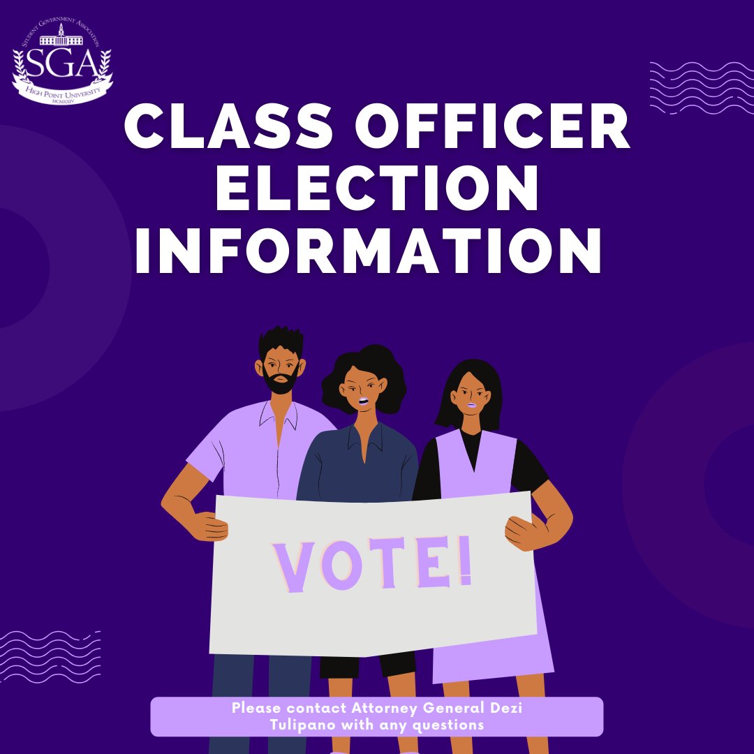 HPUSga's tweet photo. Interested in running for class office? Check out some important information and dates here! https://t.co/F1CiTshHwz