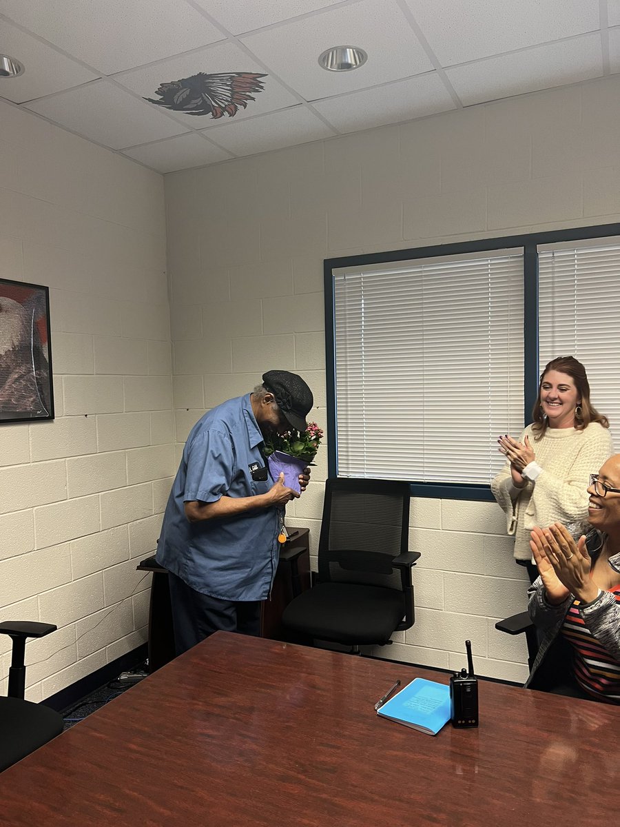 LouisburgHSFCS's tweet image. Please congratulate Ms. Annie Gill who has been chosen as our LHS Classified Staff of the Year. She is so deserving!