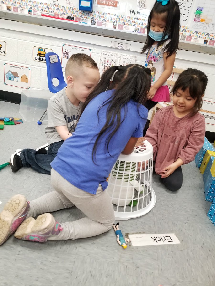 MrsHerrellPreK's tweet photo. This month we also celebrated St. Patrick's Day! 🍀 We created leprechaun traps and went on a rainbow scavenger hunt! 🌈 The leprechaun gave each of us a pot of gold when we caught him! 🍀 @KrisDeFazio @LynnZinser_5 @JenVanderburg https://t.co/QbawLGjaFc