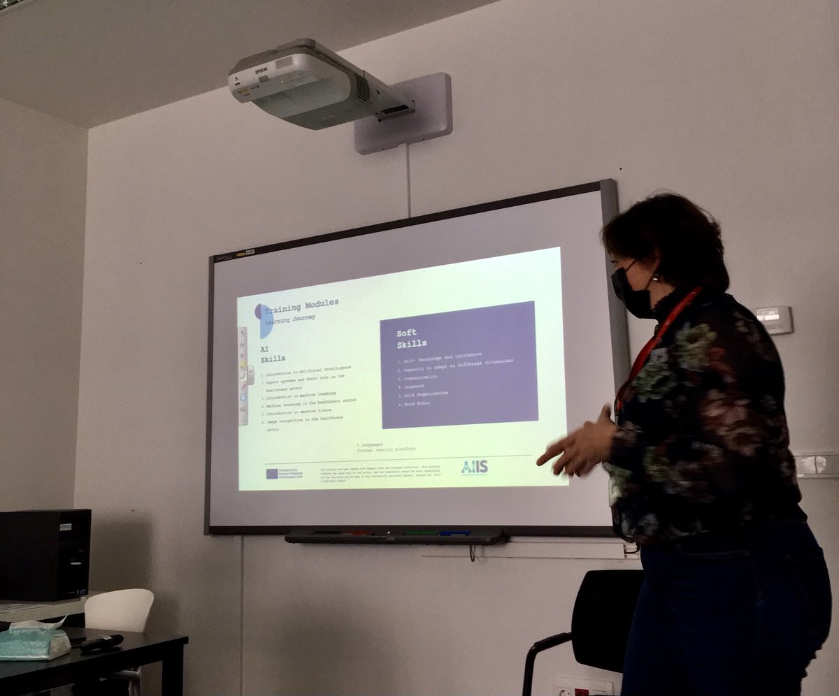 bbyrconsulting's tweet photo. 🟡 #ShapeYourFuture | As part of our job shadowing activities on employability and entrepreneurship, we share best practices with #OUTDOC and @AiisErasmusPlus from @SIP_USAL. Thank you!
#ErasmusPlus https://t.co/Q4w3qeZLii