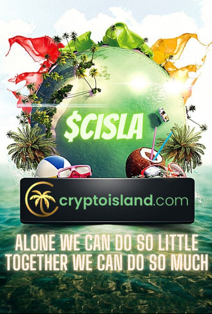 <a href="/whale_alert/">Whale Alert</a> 2022 is going to smoking hot for ᴄʀʏᴘᴛᴏ ɪꜱʟᴀɴᴅ 🔥 Our time is precious,so learn how to attain a better life with the help of this project! 💥 Be a co- owner of the first decentralized island in history! 

#CryptoIslandDao
#CISLA
#islanderelites