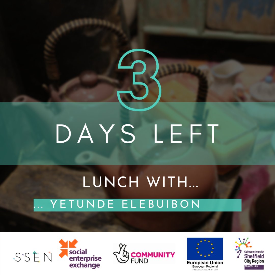 Just 3 days to go until our Lunch With... <a href="/yecraig/">Yetunde Elebuibon</a> from <a href="/PoolKnowledge/">Knowledge-pool</a>. Bring your lunch and join us on Zoom to hear how well one tech-focused social enterprise is doing. More at socentxchange.net/2022/03/10/lun…