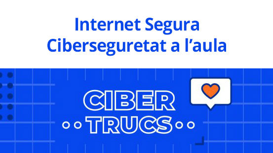 xtec's tweet photo. Us portem uns #CiberTrucs per treballar la #ciberseguretat a l’aula. A més a més, van acompanyats de propostes de treball per consolidar els coneixements i poder treballar-los en format col·lectiu. No us ho perdeu!
🔗 https://t.co/DLYqeQDYd4
#AlsCentres #InternetSegura https://t.co/qsfhdAhPfI