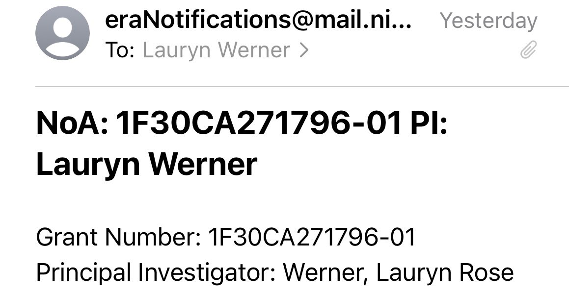 Lauryn Werner, MD, PhD tweet media