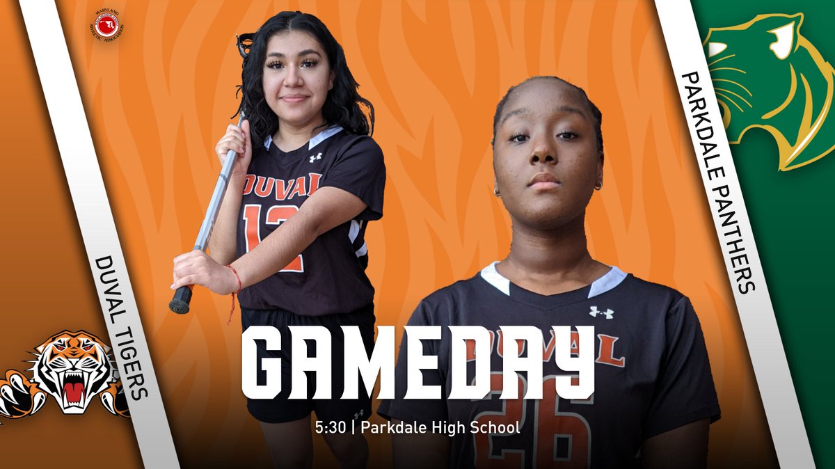 duvalglax's tweet photo. 🥍 IT'S GAMEDAY!🥍
🐯 vs. 😼
⏰ 5:30 pm
📍 Parkdale High School https://t.co/zUL2SrRPoL